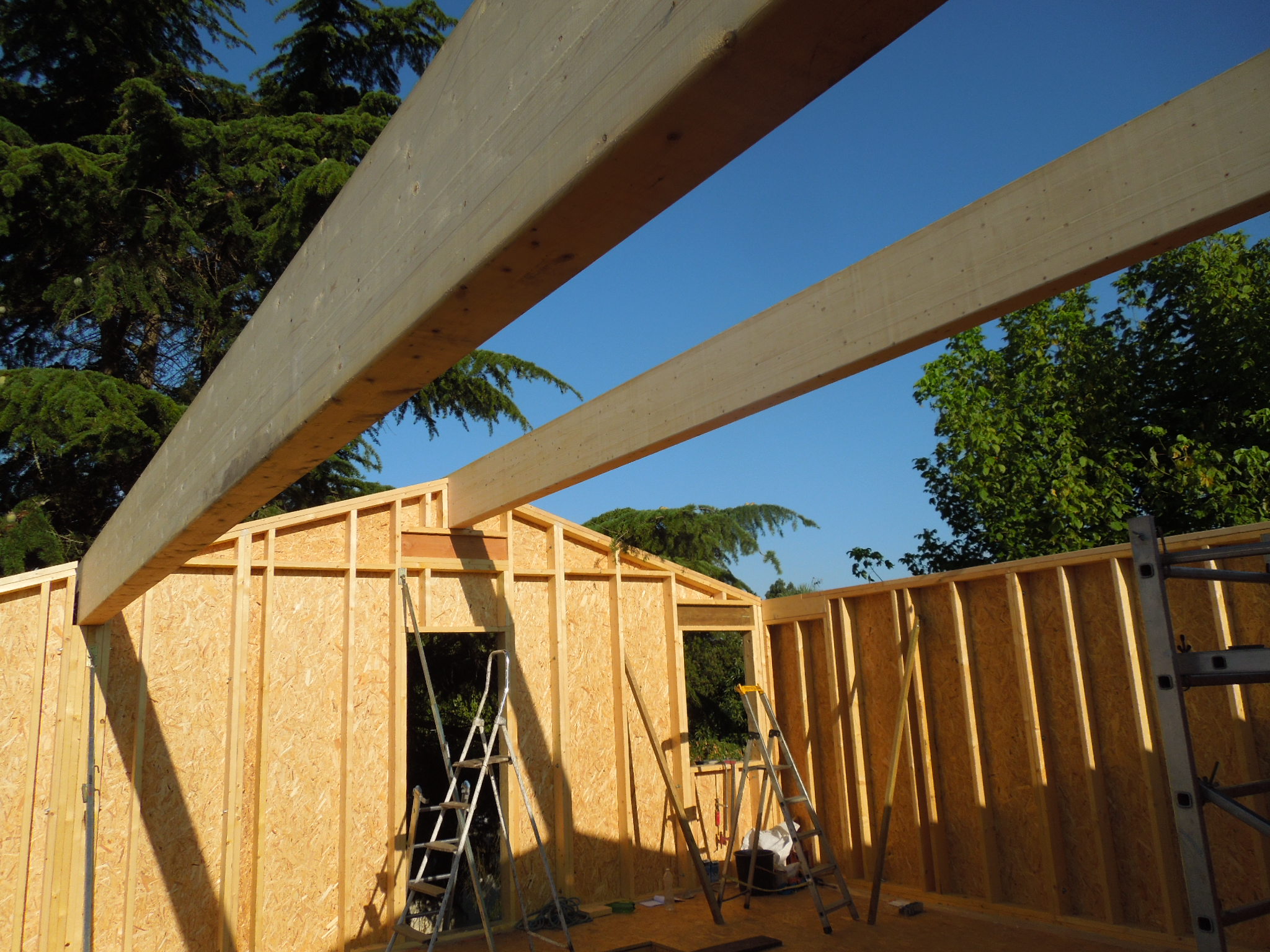 construction charpente maison 1